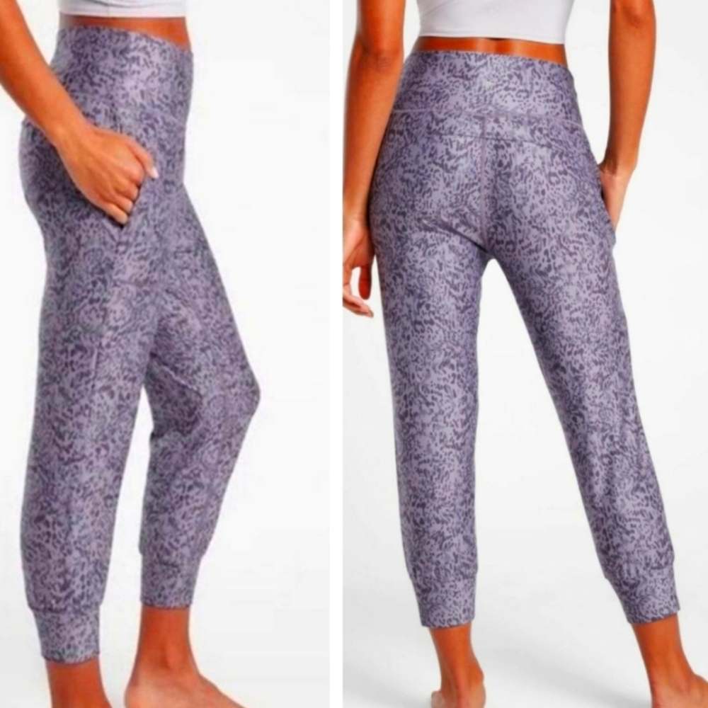 Athleta Salutation Printed Crop Jogger, Tempest V… - image 1